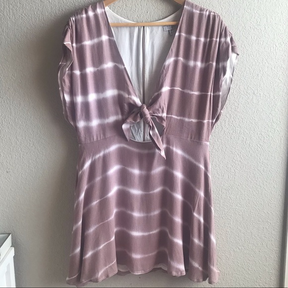 Tobi pink tie dye flowy dress - Picture 5 of 5